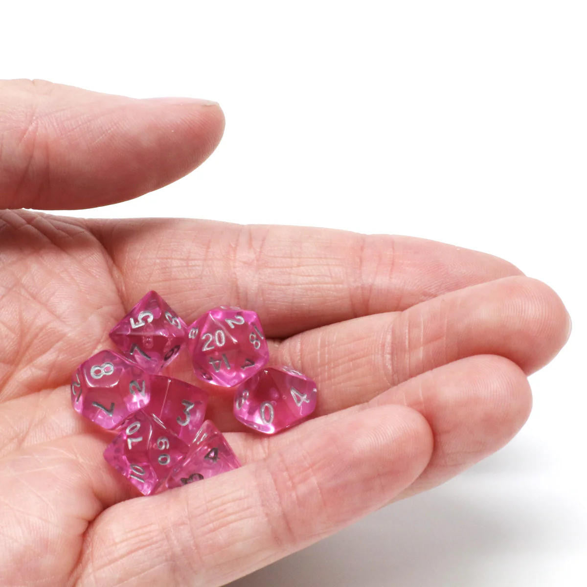Die Hard Dice Critlings 7pc Mini RPG Set - Bubble Blossom